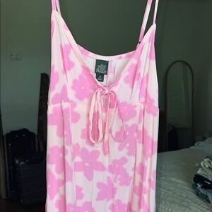 Wild Fable Pink Floral Mini Dress